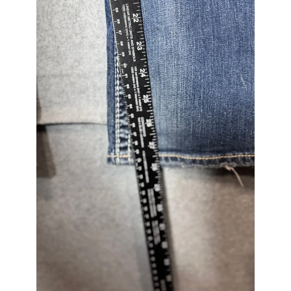 Silver Jeans Suki Womens 30 Bootcut Jeans Dark Wash Denim‎ White Stitching